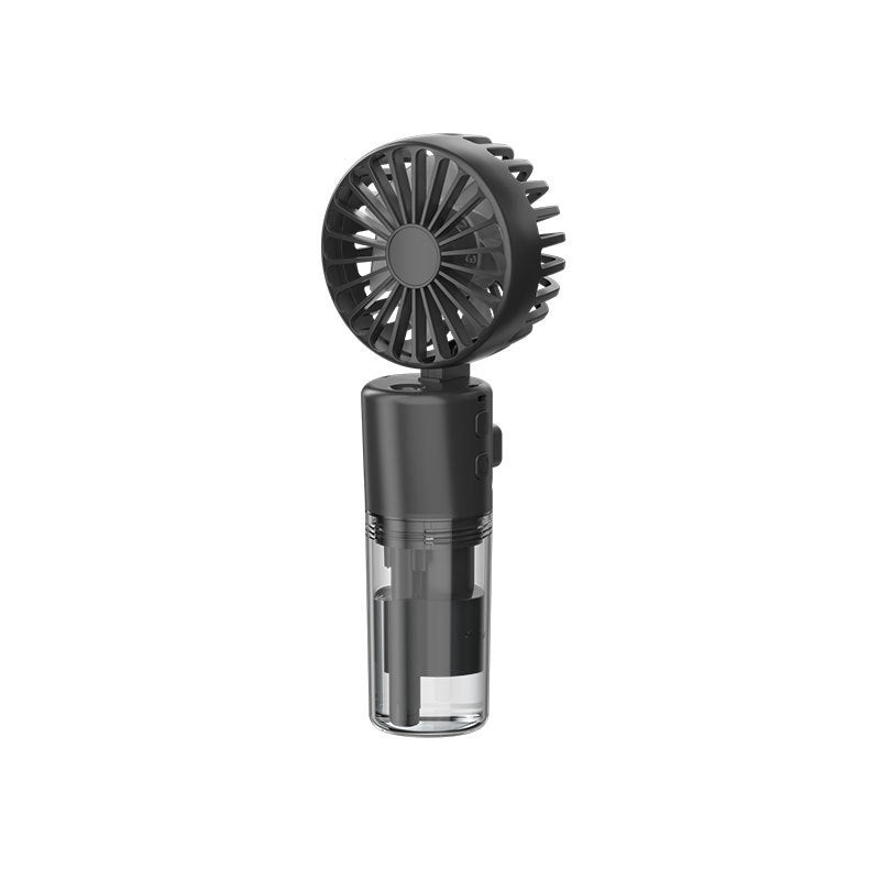 Portable Handheld Mist Fan with 4 Speed USB Rechargeable Cooler