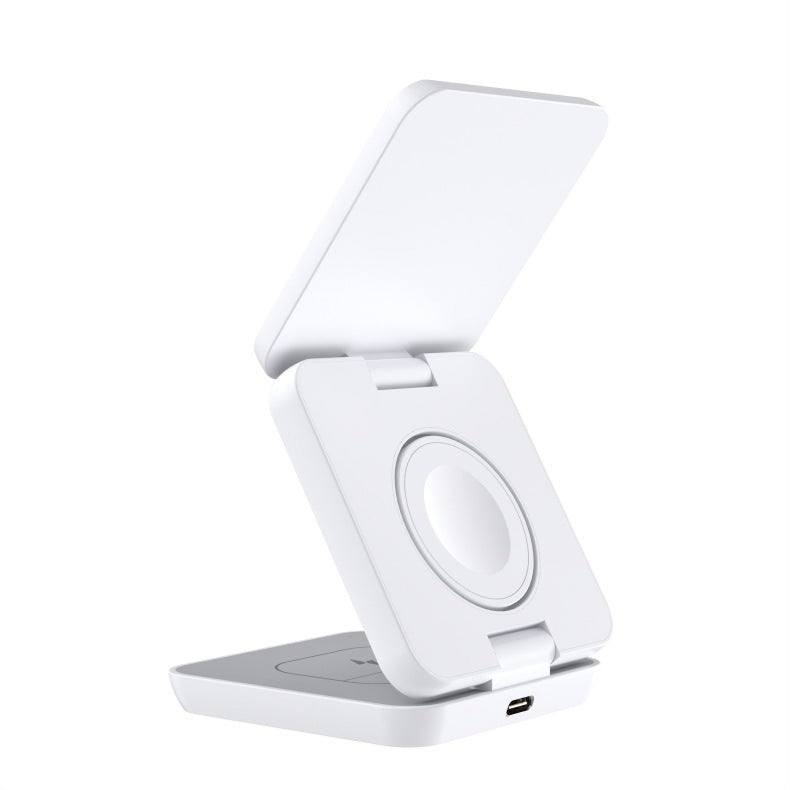 Magnetic Wireless Charger & Foldable Phone Holder