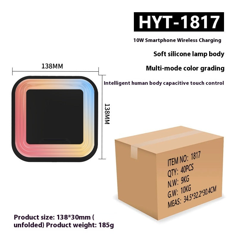 Seven-Color Wireless Charging Light