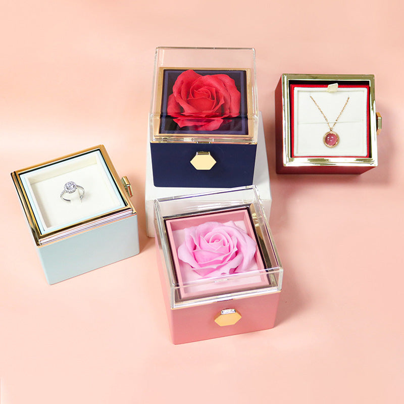 Rotating Jewelry Gift Box
