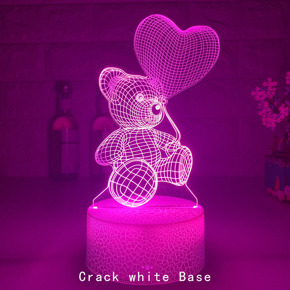 3D LED Christmas Night Lamp
