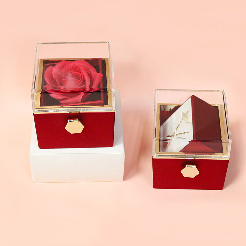 Rotating Jewelry Gift Box