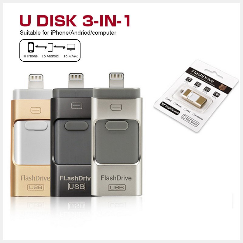 3 in 1 USB Flash Drive