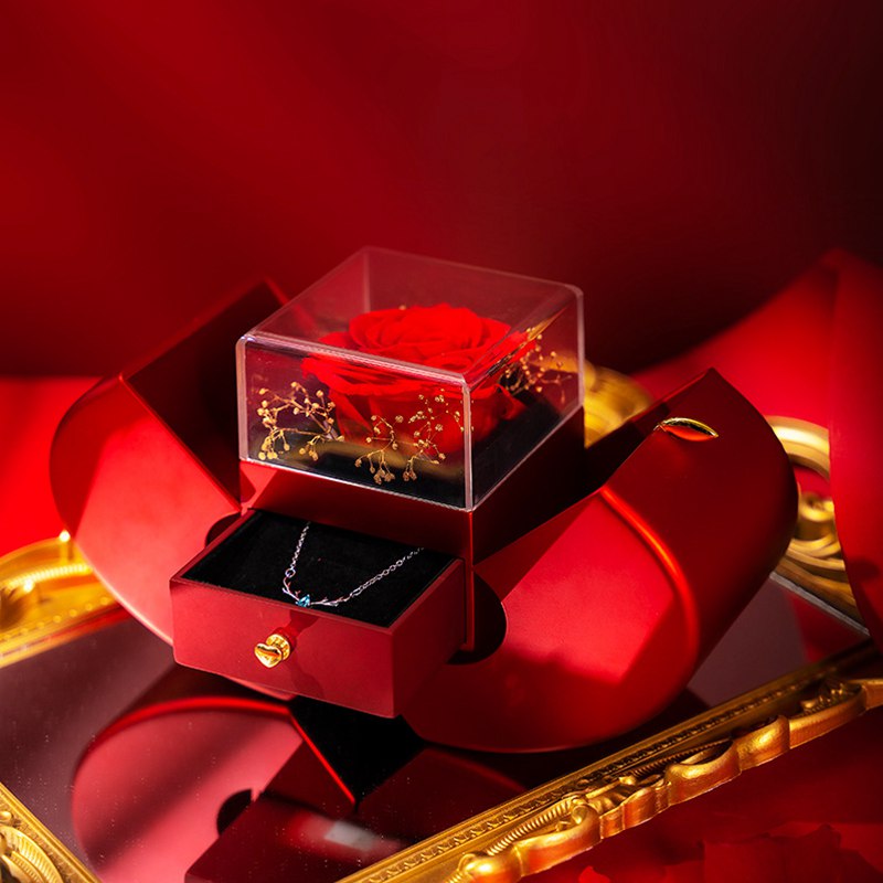 Rose Jewelry Gift Box