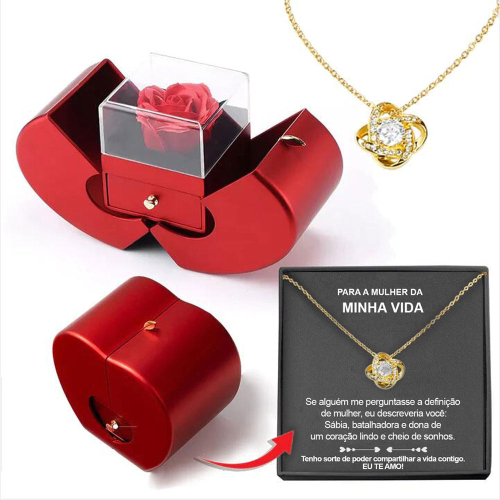 Rose Jewelry Gift Box