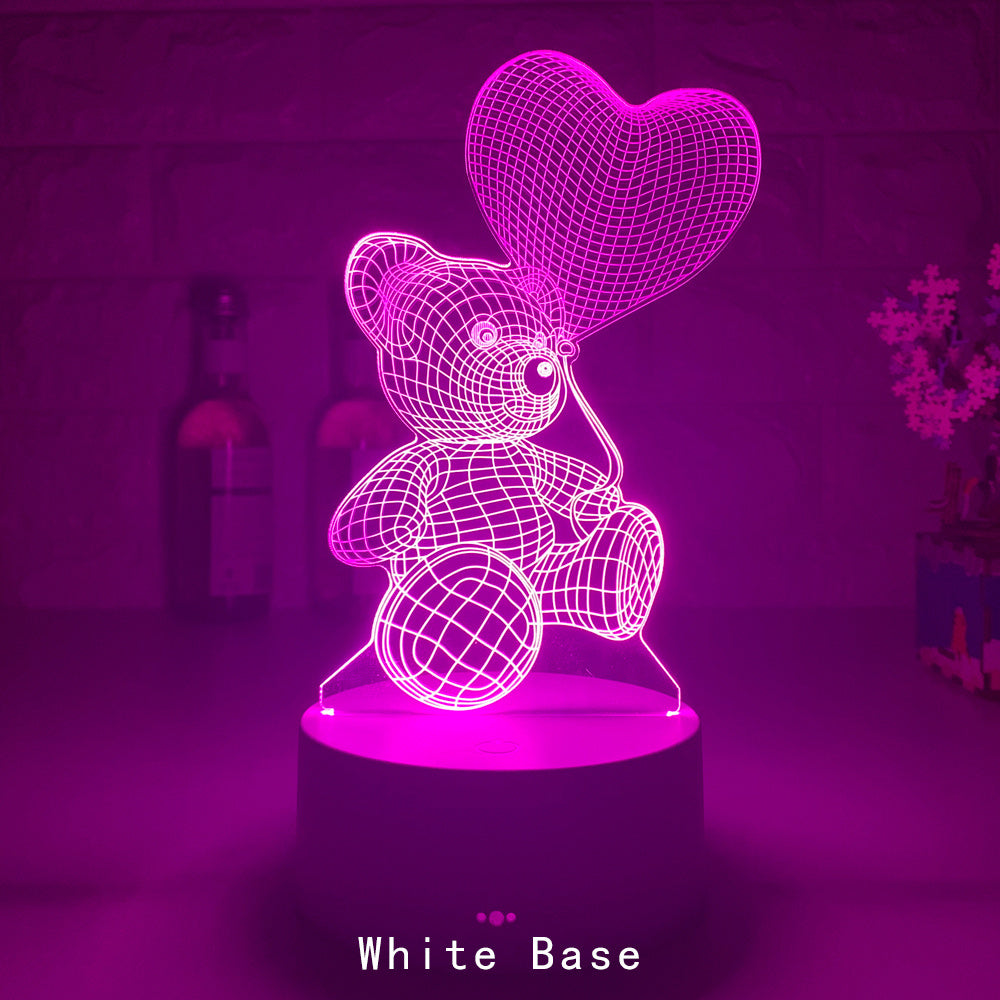 3D LED Christmas Night Lamp