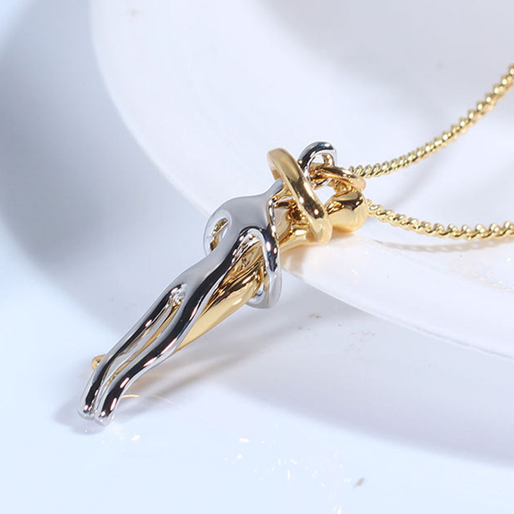 Hugging Necklace for Men / Women / Couple.