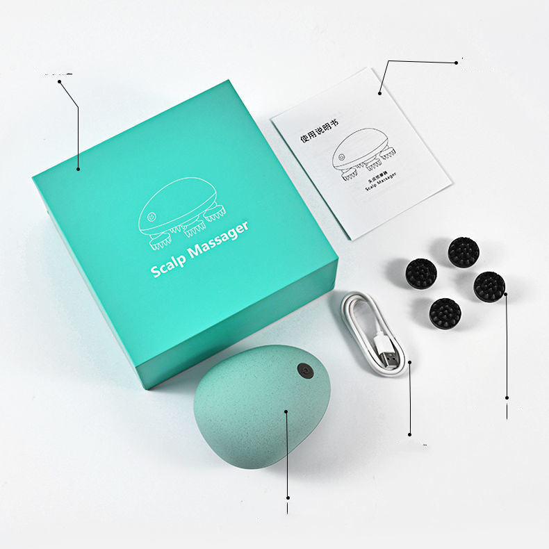 Automatic Scalp Massager – Ideal for People & Pets
