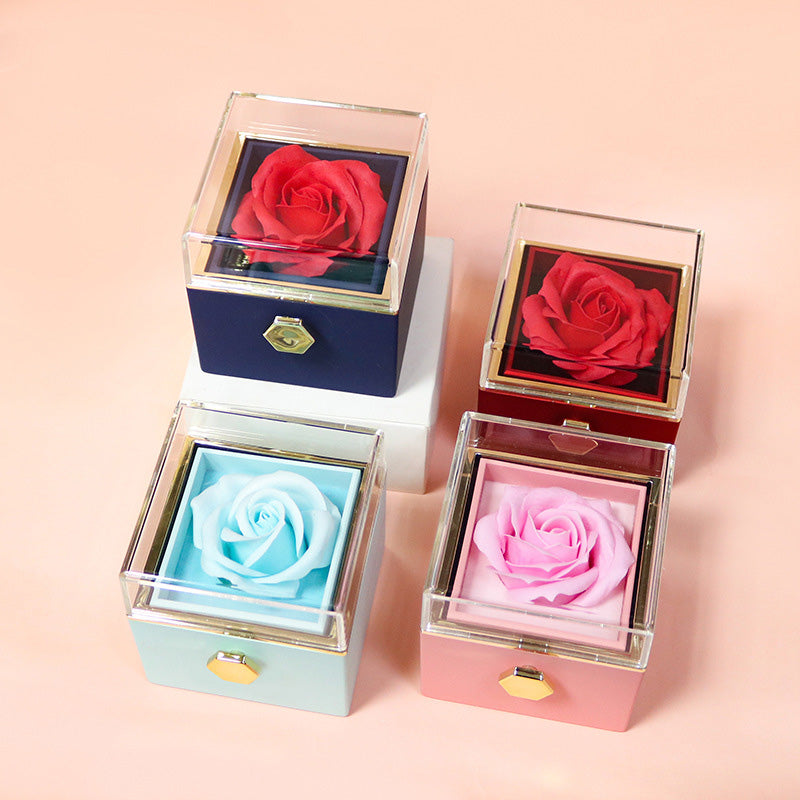 Rotating Jewelry Gift Box