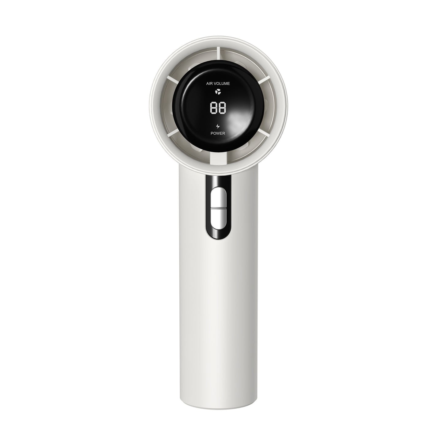 Portable Turbo Fan - Handheld, Adjustable Speeds, 3000mAh Battery