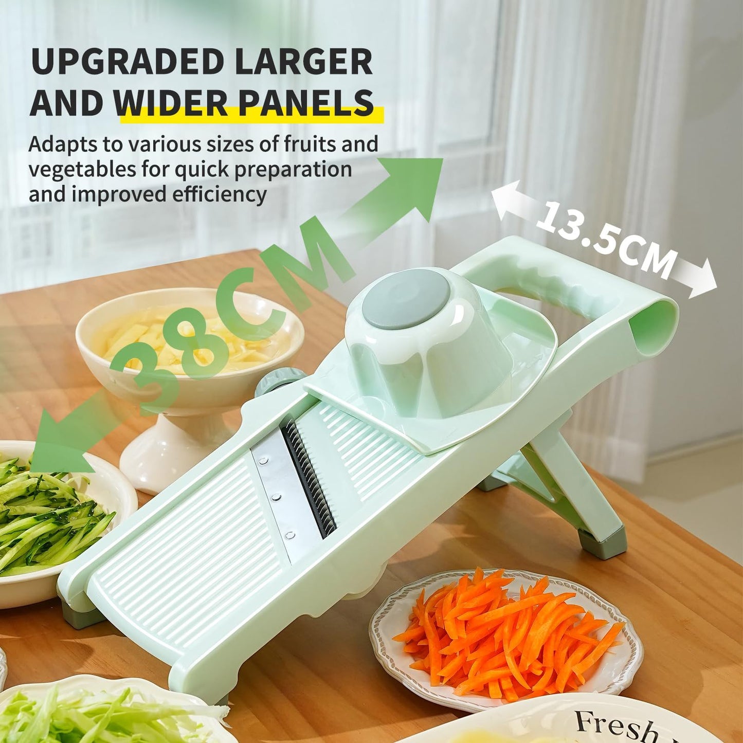 Multifunctional Vegetable / Fruit Cutter, Slicer, and Shredder
