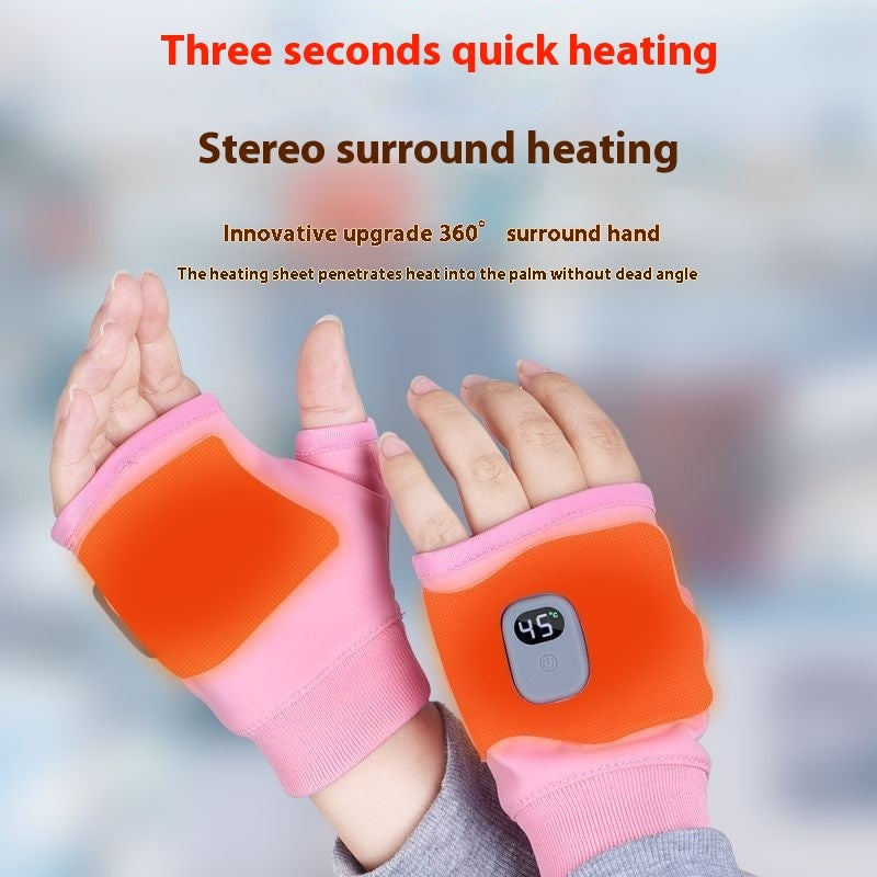 USB Heated Winter Gloves – Rechargeable for Skiing, Driving & Hiking