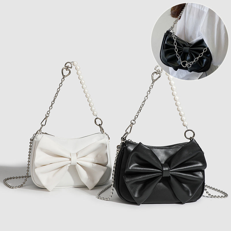 Ladies Fashion Pearl Handbag