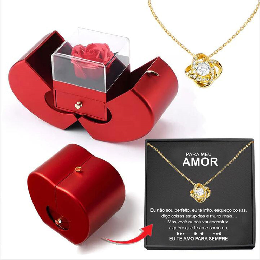 Rose Jewelry Gift Box