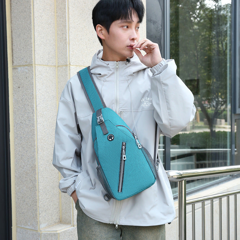 Multifunctional Canvas Crossbody Bag