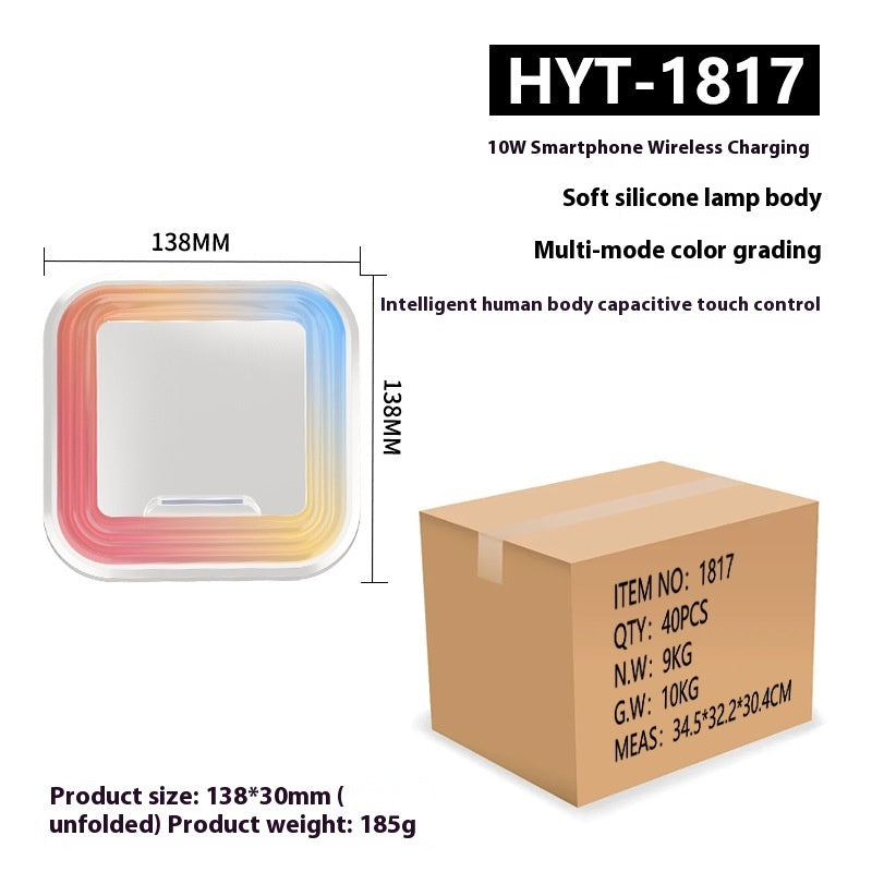 Seven-Color Wireless Charging Light