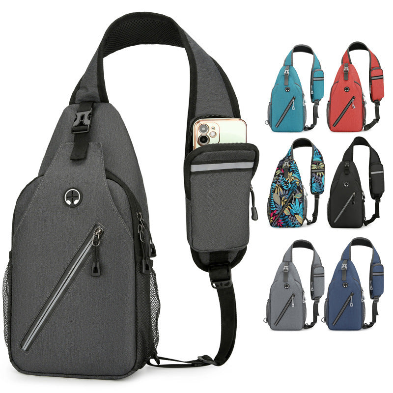 Multifunctional Canvas Crossbody Bag