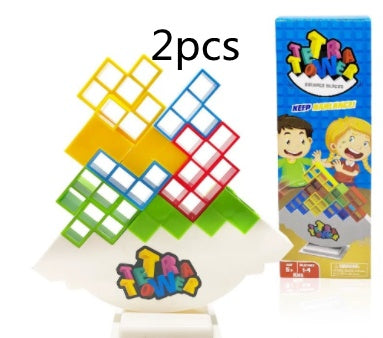Balance Stacking Tower Game – Family Party Puzzle Toy