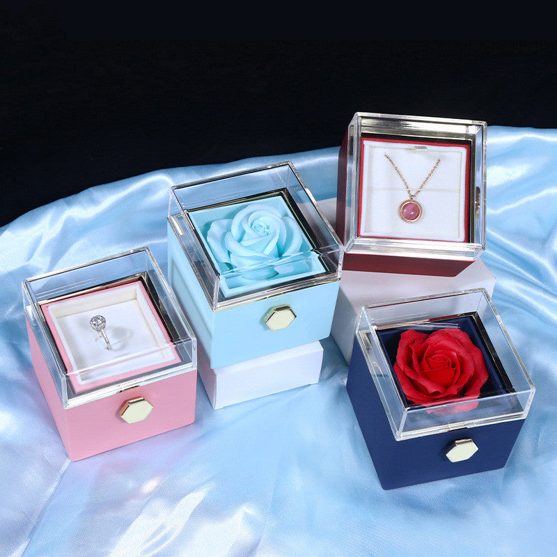 Rotating Jewelry Gift Box