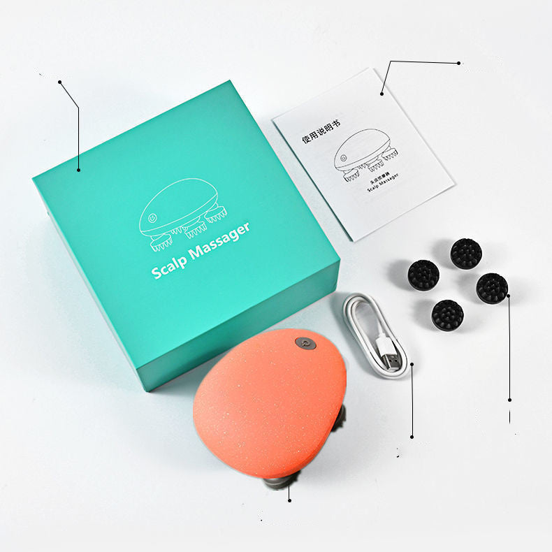 Automatic Scalp Massager – Ideal for People & Pets