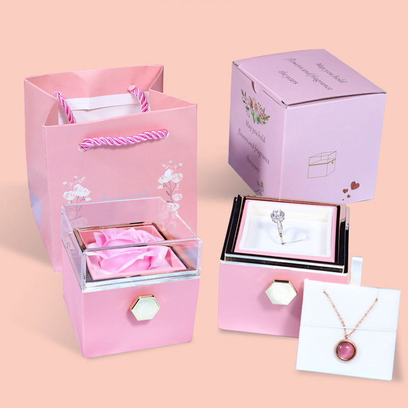 Rotating Jewelry Gift Box