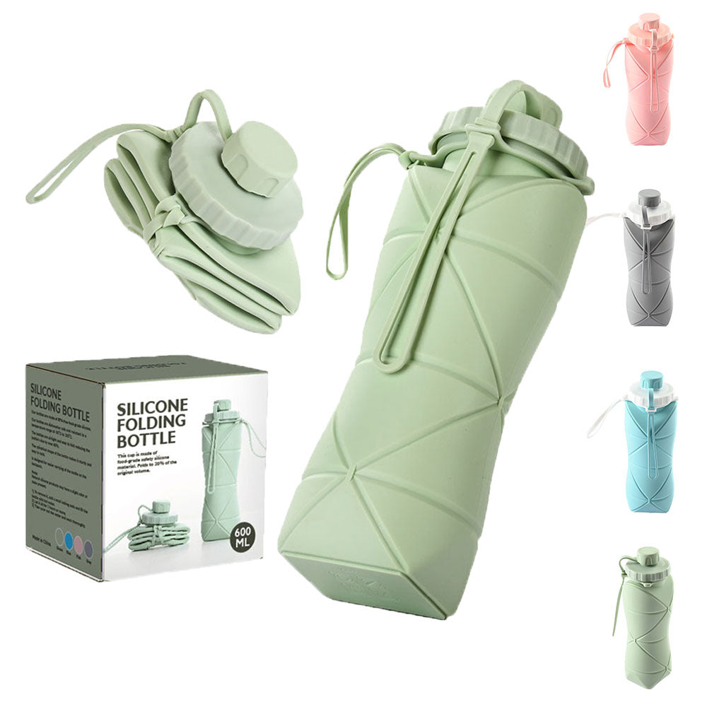 Folding Sports Bottle (600ml)