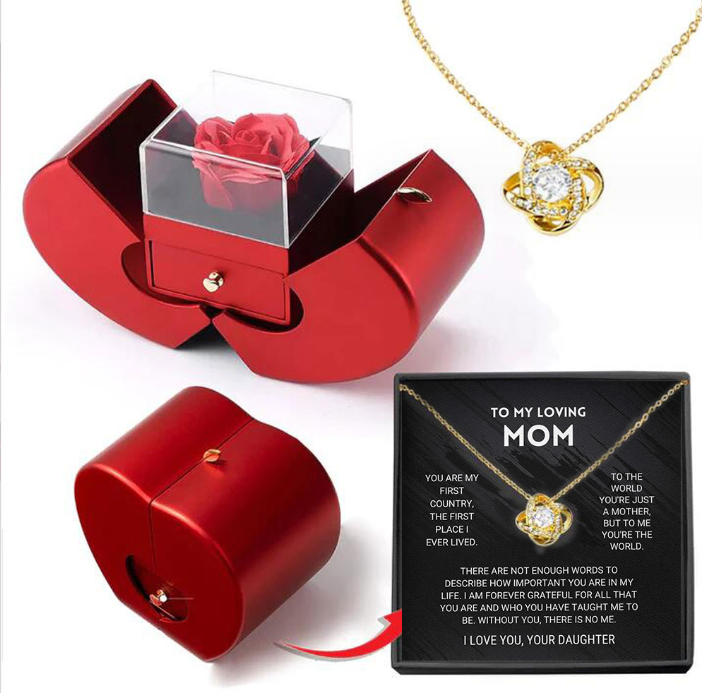 Rose Jewelry Gift Box