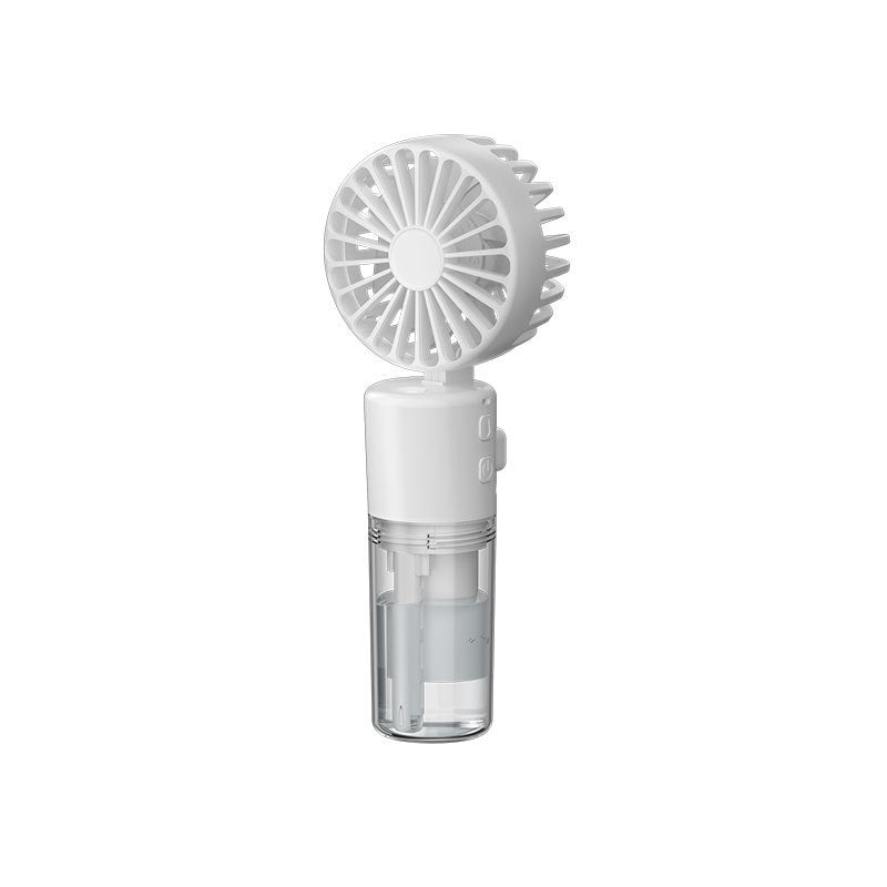 Portable Handheld Mist Fan with 4 Speed USB Rechargeable Cooler