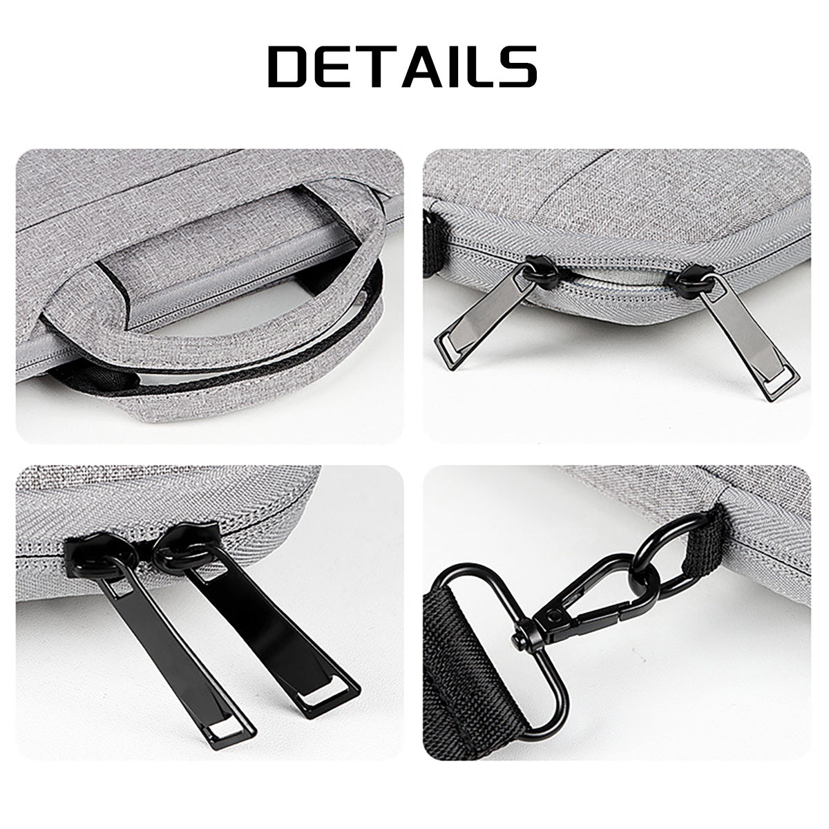 13-15.6 Inch Laptop Bag with Shoulder Strap – Business, School, & Casual Use