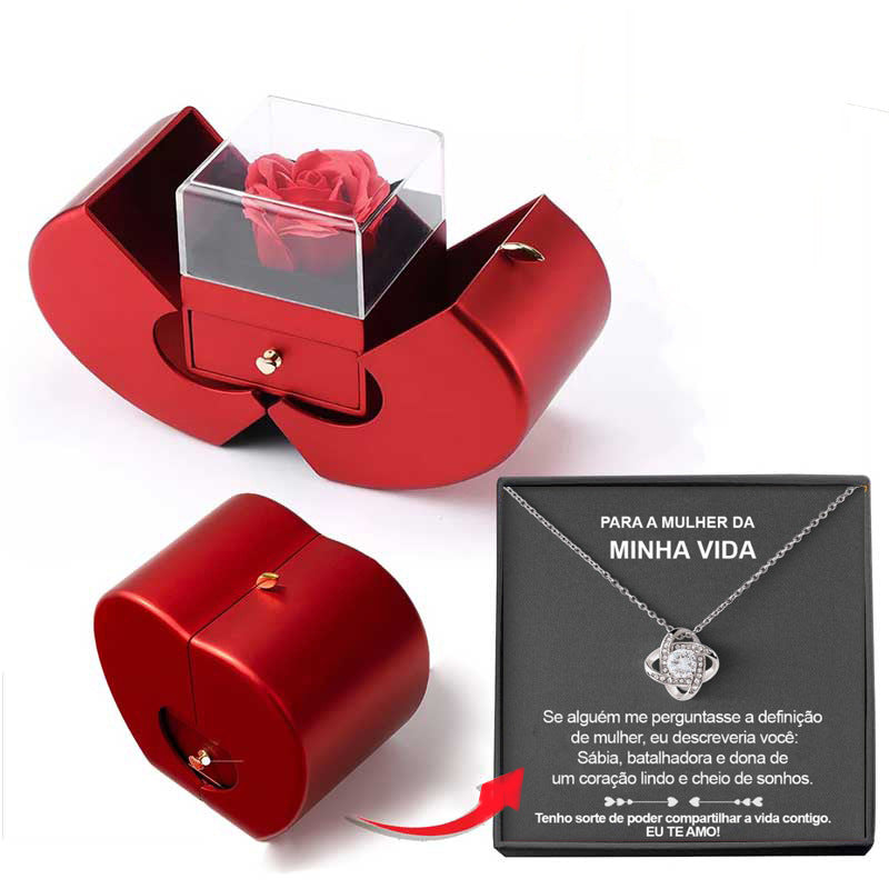 Rose Jewelry Gift Box