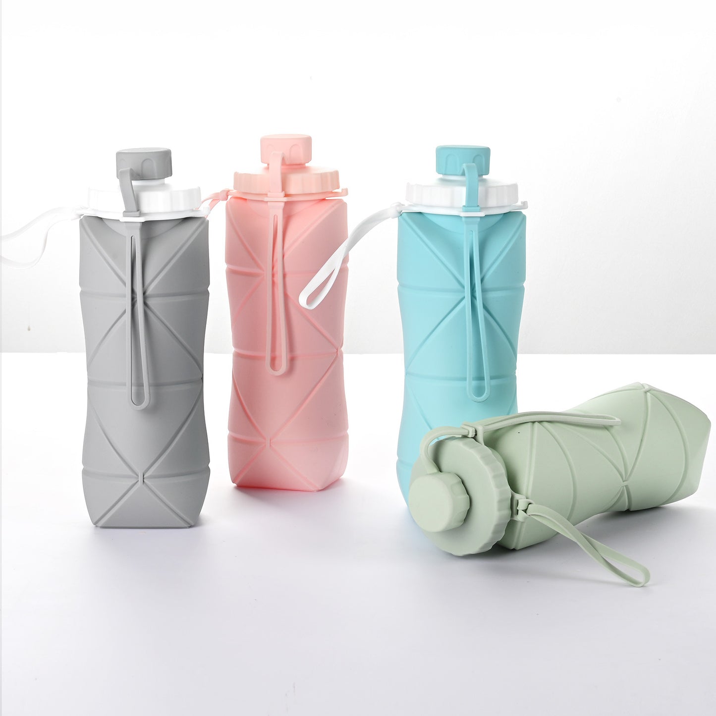 Folding Sports Bottle (600ml)