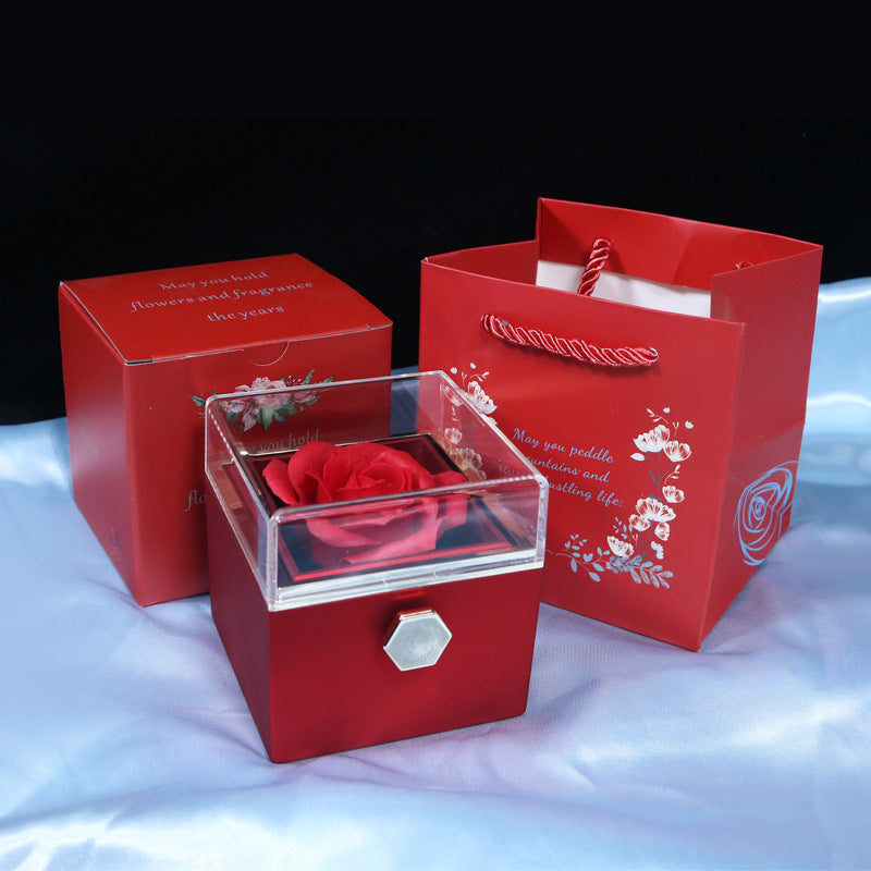 Rotating Jewelry Gift Box