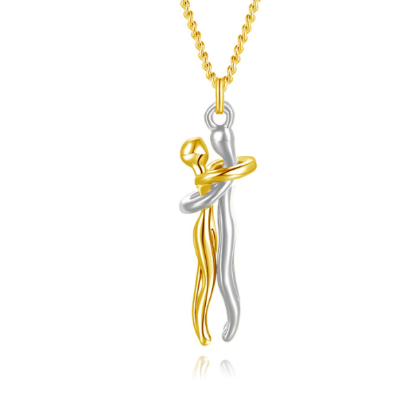 Hugging Necklace for Men / Women / Couple.