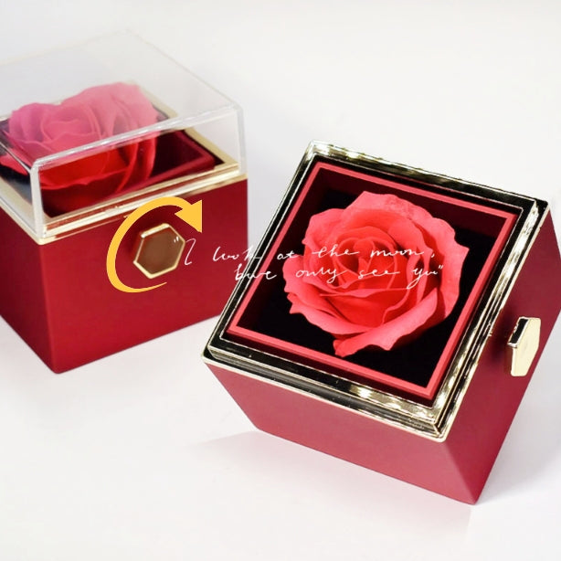 Rotating Jewelry Gift Box