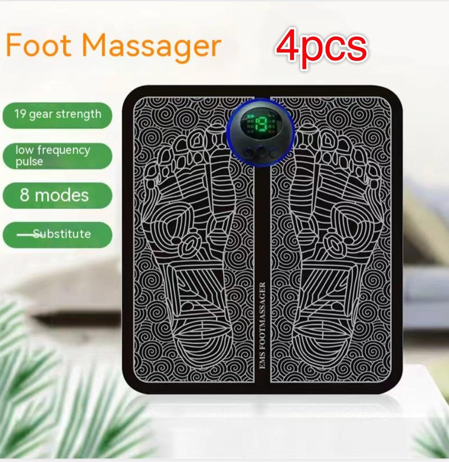 Portable EMS Foot Massager Pad – Pain Relief & Circulation Booster