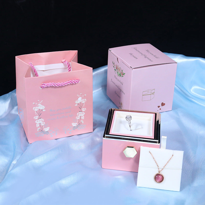 Rotating Jewelry Gift Box