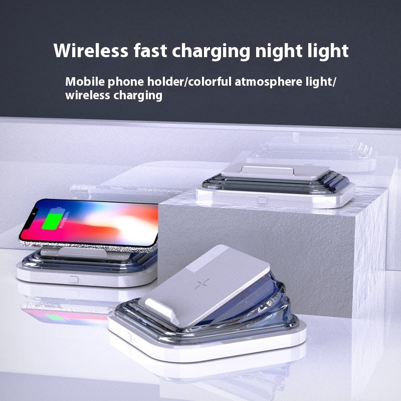 Seven-Color Wireless Charging Light