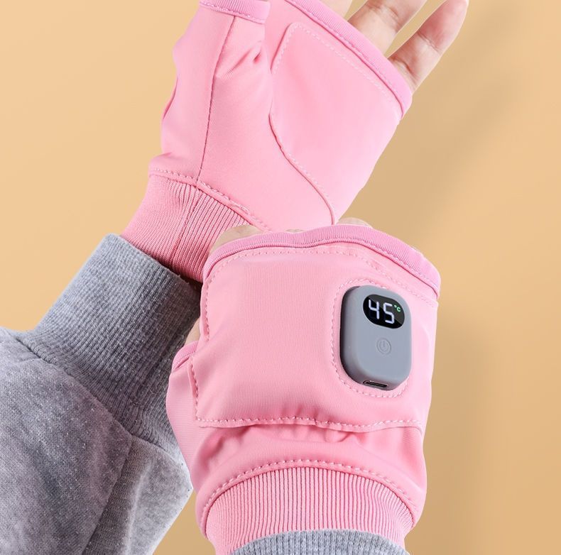 USB Heated Winter Gloves – Rechargeable for Skiing, Driving & Hiking