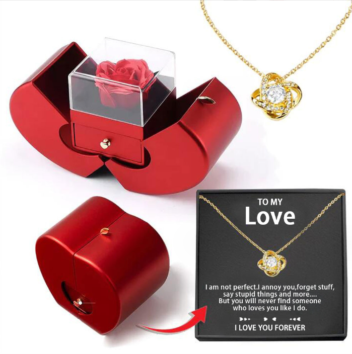Rose Jewelry Gift Box