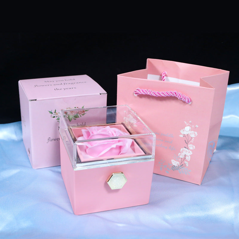 Rotating Jewelry Gift Box