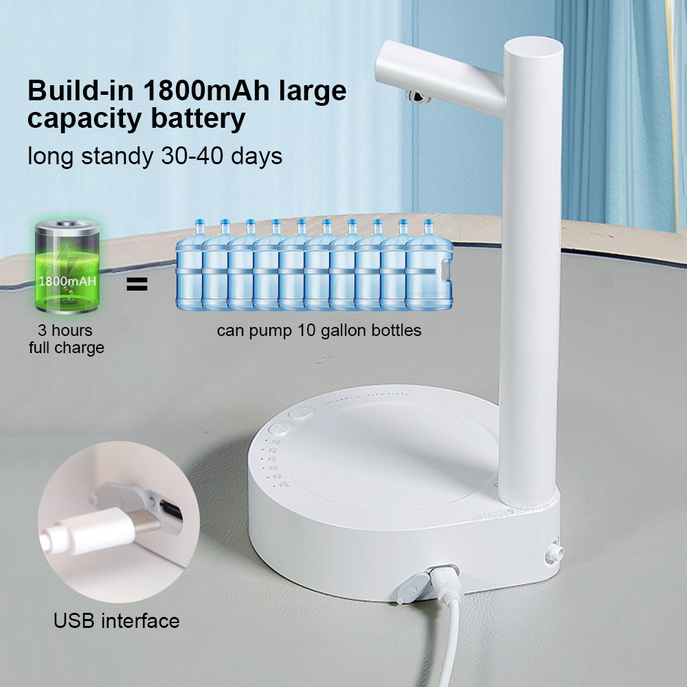 Rechargeable Electric Desk Water Dispenser