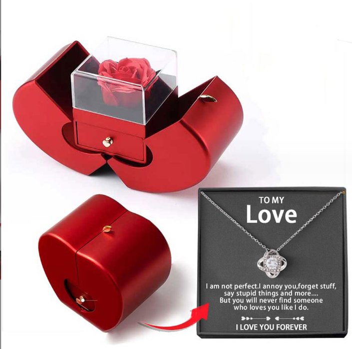 Rose Jewelry Gift Box
