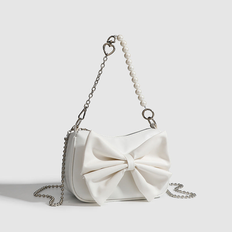 Ladies Fashion Pearl Handbag