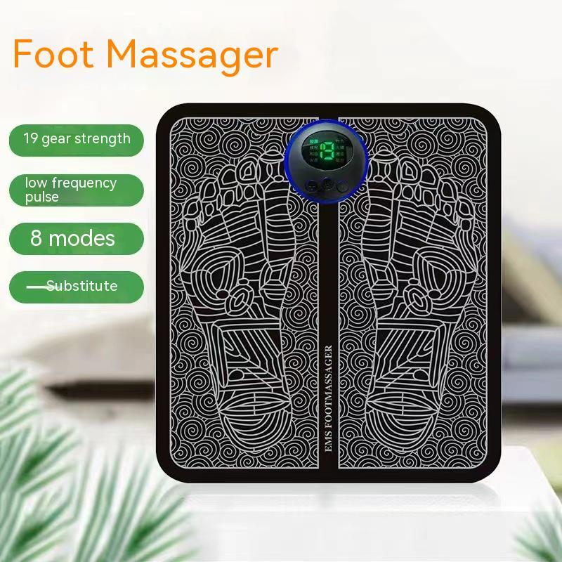 Portable EMS Foot Massager Pad – Pain Relief & Circulation Booster