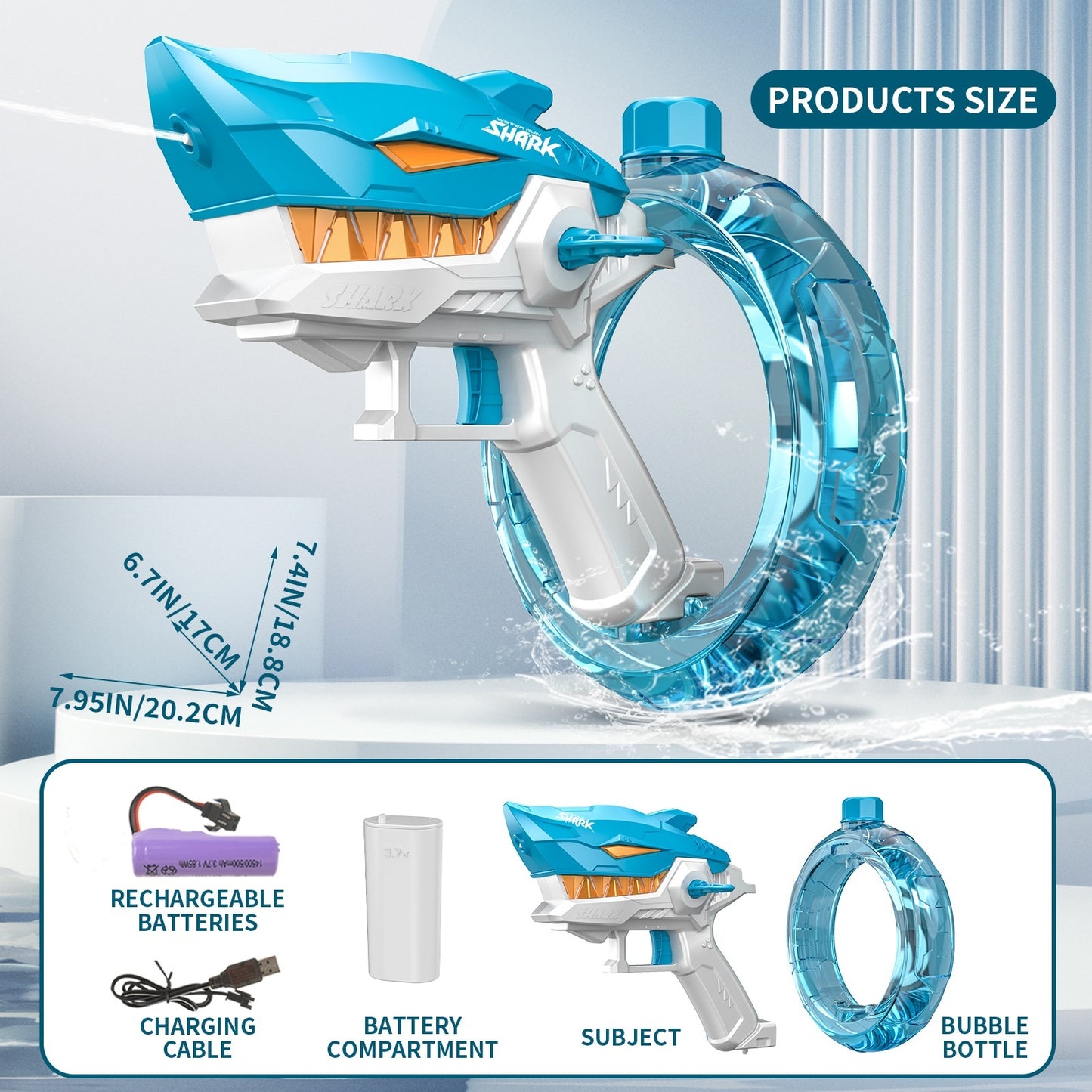 Epic Shark Electric Water Gun