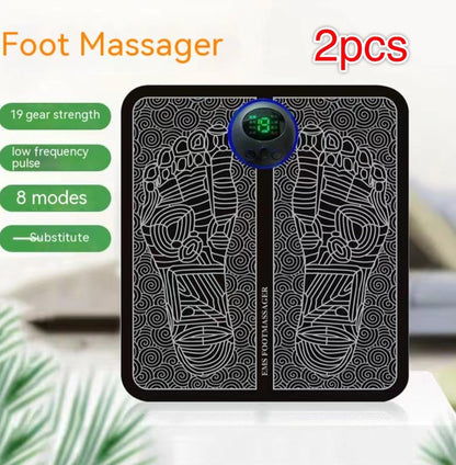 Portable EMS Foot Massager Pad – Pain Relief & Circulation Booster