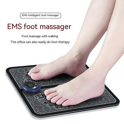 Portable EMS Foot Massager Pad – Pain Relief & Circulation Booster