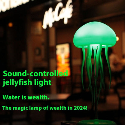 LED Jellyfish Mood Lamp – Portable Night Light & Desk Decoration